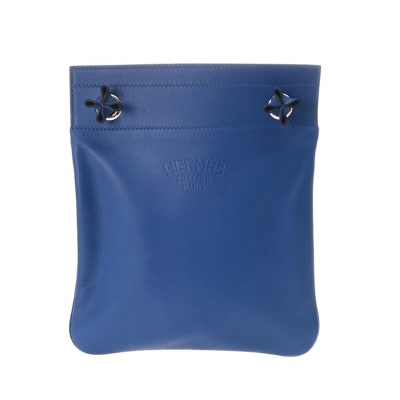 HERMES sac aline mini Bleu france shoulder bag - Picture 1 of 15